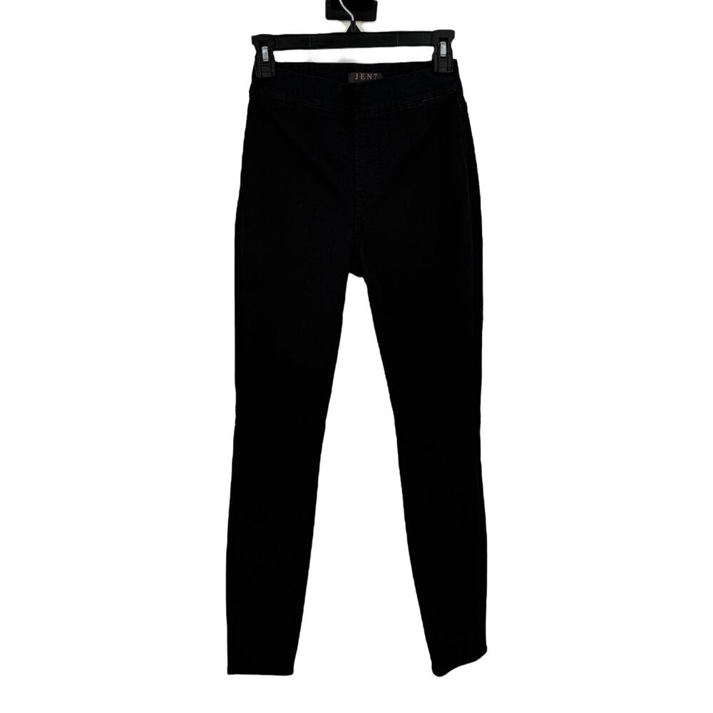 Jen7 Jeans Pull-on Skinny Classic Black size 0